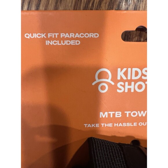 Kids Ride Shotgun MTB Tow Rope Black Child Bike Stretch Bungee Cord Pull Behind - Picture 5 of 5